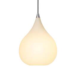 Halo Design Drops Opal Glass Pendant Light - Steel - O 30cm Size:  30cm