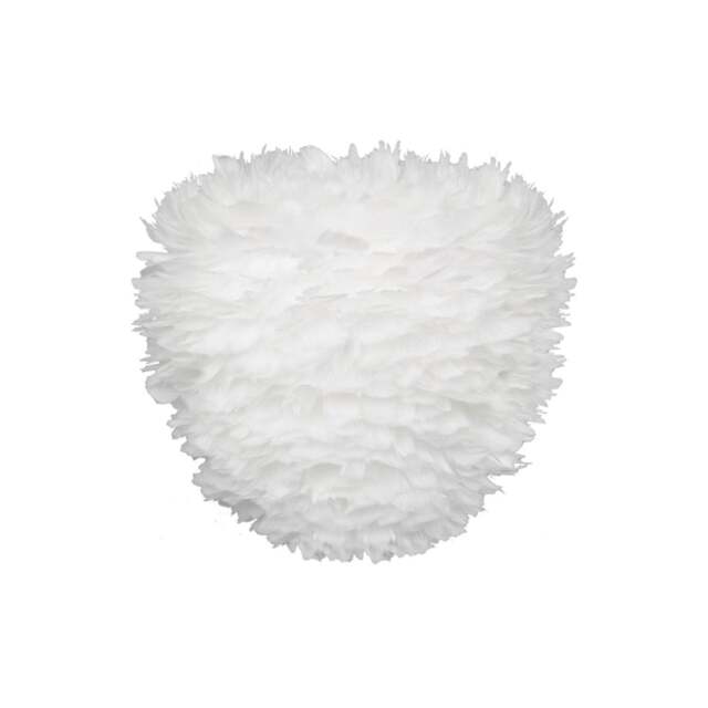 Umage Eos Evia Feather Pendant Shade - White - Medium - 40cm With or Without Cord Set: Without Cord Set - image 1