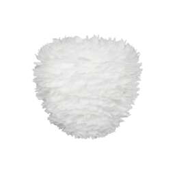 Umage Eos Evia Feather Pendant Shade - White - Medium - 40cm With or Without Cord Set: Without Cord Set
