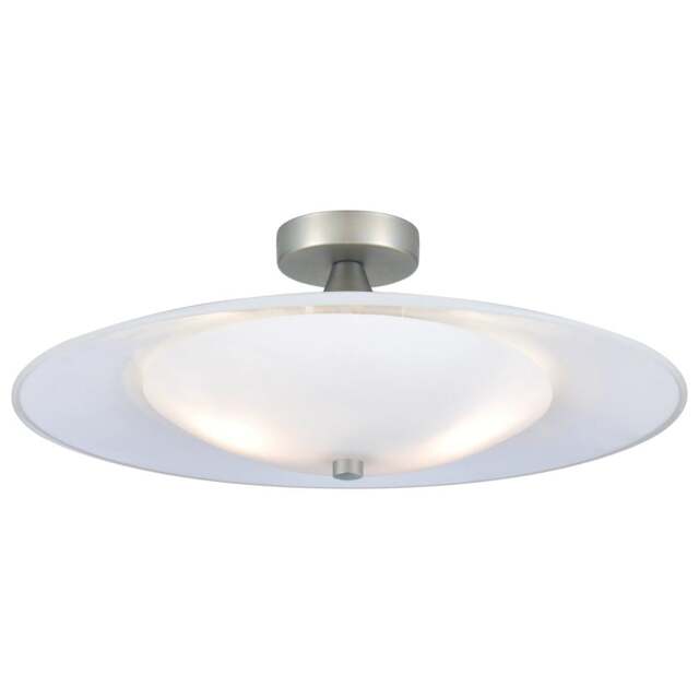 Halo Design Baroni Ceiling Light - O35 - Opal Glass/Aluminium - image 1