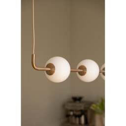Umage Audrey Linear Pendant Lamp - Brass Colour: Brass - thumbnail 6