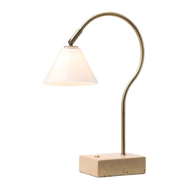 Halo Design Question Portable Table Lamp - Antique Brass Colour: Antique Brass - image 1