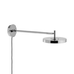 Umage Asteria Long Monochrome Wall Light - Polished Steel Colour: Polished Steel, Mounting: Not Hardwired - thumbnail 2