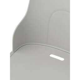 Normann Copenhagen Allez Chair - Warm Grey - Polypropylene Legs - Polyamide Seat Colour: Warm Grey, Leg Colour: Polypropylene, Seat Option: Polyamide - thumbnail 4
