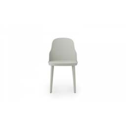 Normann Copenhagen Allez Chair - Warm Grey - Polypropylene Legs - Polyamide Seat Colour: Warm Grey, Leg Colour: Polypropylene, Seat Option: Polyamide - thumbnail 3