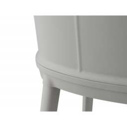 Normann Copenhagen Allez Chair - Warm Grey - Polypropylene Legs - Polyamide Seat Colour: Warm Grey, Leg Colour: Polypropylene, Seat Option: Polyamide - thumbnail 6