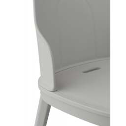 Normann Copenhagen Allez Chair - Warm Grey - Polypropylene Legs - Polyamide Seat Colour: Warm Grey, Leg Colour: Polypropylene, Seat Option: Polyamide - thumbnail 5