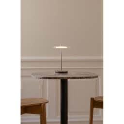 Umage Asteria Glass Move Portable Table Lamp - Polished Steel Colour: Polished Steel - thumbnail 7