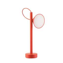 Alessi Tsumiki Portable Table Lamp - Red Orange - thumbnail 2