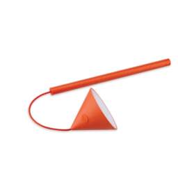 Alessi Tsumiki Portable Table Lamp - Red Orange - thumbnail 7