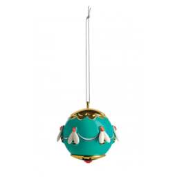Alessi Ape dell&aposoro Porcelain Christmas Ornament