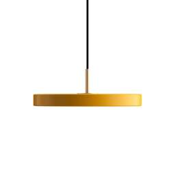 Umage Asteria Mini Pendant Light - Saffron Yellow (plus black detail) Asteria Detail: Black - thumbnail 3