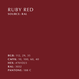 Umage Asteria Plus Pendant Lamp - Ruby Red - Mini - Black Top Colour: Ruby Red, Size: Mini, Style: Black - thumbnail 5