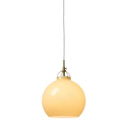 Halo Design Toscana Pendant Light - 27cm - Cream Size:  27cm, Colour: Cream