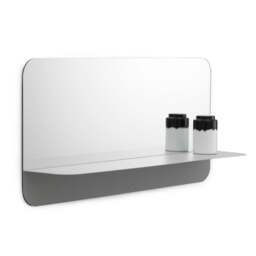 Normann Copenhagen Horizon Mirror - Horizontal - Matt White Shelf - thumbnail 1