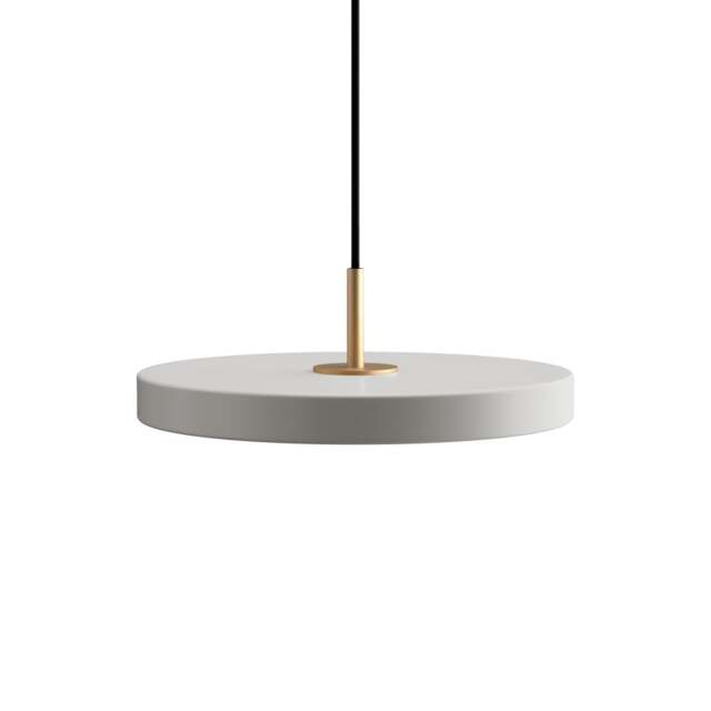 Umage Asteria Mini Pendant Light - Nuance Mist Asteria Detail: Brass