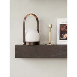 Audo Copenhagen Carrie LED Portable Lamp - Bronzed Brass - thumbnail 5