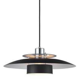 Halo Design Sorup Pendant Light - O 40 cm Colour: Black / Chrome