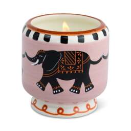 Paddywax A Dopo 8oz/226g Elephant Ceramic Candle - Tobacco Vanilla - thumbnail 6