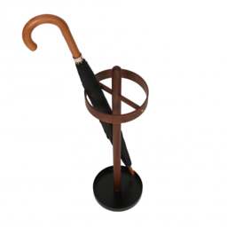Wireworks Brolly Umbrella Stand - Walnut Colour: Walnut - thumbnail 4