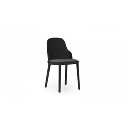 Normann Copenhagen Allez Chair - Black - Polypropylene Legs - Black Canvas SJA 3705 Outdoor Upholstered Seat Colour: Black, Leg Colour: Polypropylene, - thumbnail 2