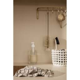 Ferm Living Off-white Ceramic Basket - Large - thumbnail 3