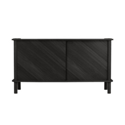 Umage Italic Sideboard - Black Oak - 2 Oak Doors door option: 2 Oak Doors - thumbnail 1