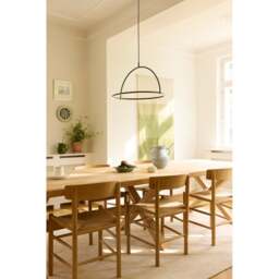 Halo Design Tilt Chandelier - 60cm - with 3-Step Dimming - Black Size: O 60cm - thumbnail 5