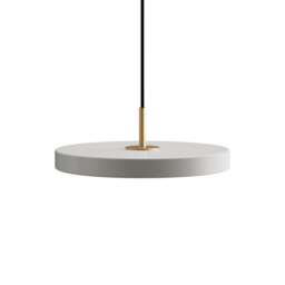 Umage Asteria Plus Pendant Lamp - Nuance Mist - Mini - Brass Top Colour: Nuance Mist, Size: Mini, Style: Brass - thumbnail 1