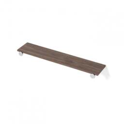 Wireworks Yoku 550 Bathroom Shelf - Walnut - thumbnail 1
