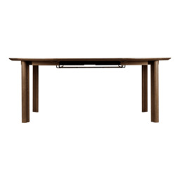 Umage Comfort Circle Dining Table with Extension - Smooth - Dark Oak - thumbnail 7