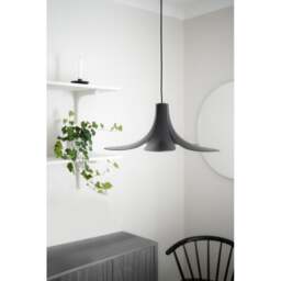 Umage Jazz Light Shade - Black Oak with Black Rosette Cord Set With or Without Cord Set: With Black Rosette Cord Set