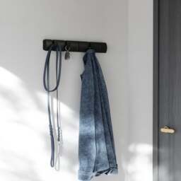 Umbra Flip 5 Hook Coat Rack - Black/Black - thumbnail 2