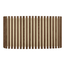 Umage Komorebi Pendant Shade - Rectangular - Large - Dark Oak