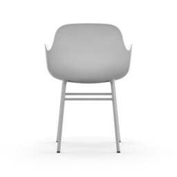 Normann Copenhagen Form Armchair - White - White Legs Shell Colour: White, Leg Colour: Matching Shell Colour - thumbnail 4