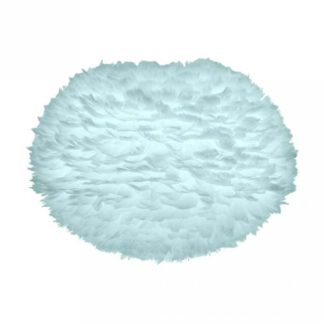 Umage Eos Feather Pendant Shade - Light Blue - Large - 65cm With or Without Cord Set: Without Cord Set