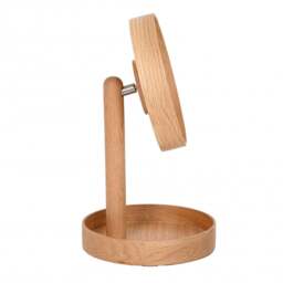 Wireworks Boutique Look Magnify Mirror - Oak Colour: Oak - thumbnail 4