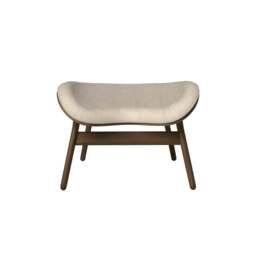 Umage A Conversation Piece Ottoman - Dark Oak - White Sands Colour: White Sands - thumbnail 2