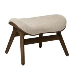 Umage A Conversation Piece Ottoman - Dark Oak - White Sands Colour: White Sands