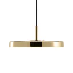Umage Asteria Micro Monochrome Pendant Light - Polished Brass Colour: Polished Brass - thumbnail 2