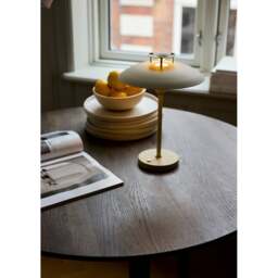 Halo Design Stepp 1-2-3 Rechargeable Portable Table Lamp Colour: Cream - thumbnail 4