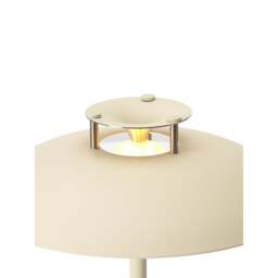 Halo Design Stepp 1-2-3 Rechargeable Portable Table Lamp Colour: Cream - thumbnail 2