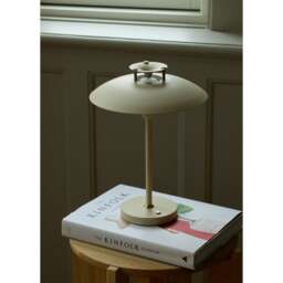 Halo Design Stepp 1-2-3 Rechargeable Portable Table Lamp Colour: Cream - thumbnail 7