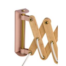 Halo Design Vintage Mini Wall Lamp Size:  12cm, Colour: Glossy Rose - thumbnail 2