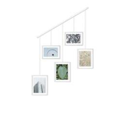 Umbra Exhibit Adjustable Multi Photo Display Frame - White - thumbnail 3