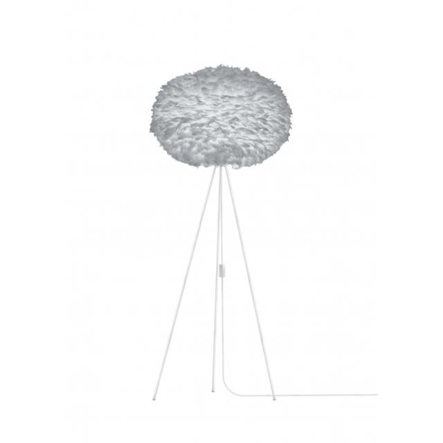 Umage Eos Tripod Floor Lamp - Light Grey Feather Eos XL/White Tripod - image 1
