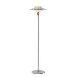 Halo Design Rivoli Floor Lamp Colour: Glossy Grey / Brass