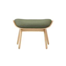 Umage The Reader Ottoman - Oak - Morning Meadows Colour: Morning Meadows - thumbnail 2