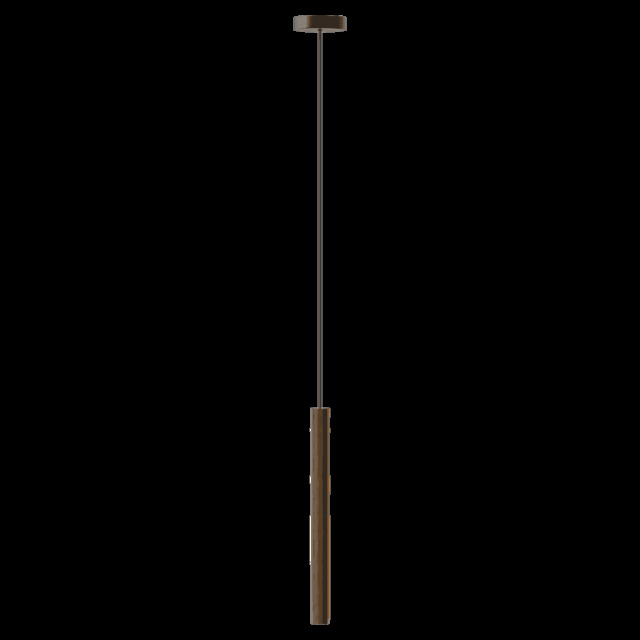 Umage Chimes Wooden Pendant Lamp - Tall - Dark Oak Colour: Dark Oak - image 1
