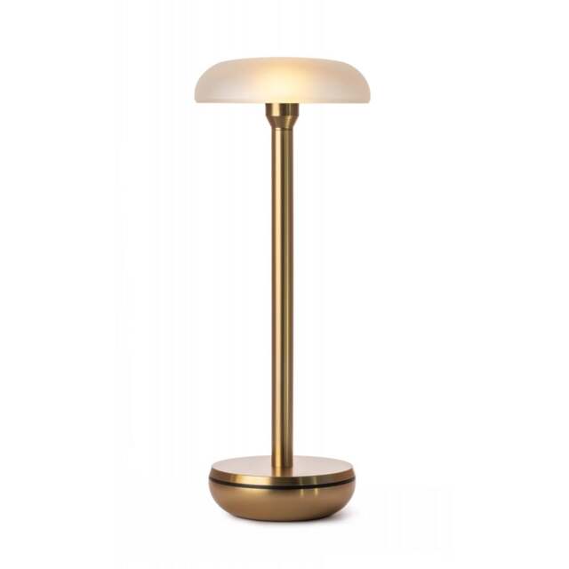Humble Air Wireless Table Light - Gold - Frosted Shade - image 1